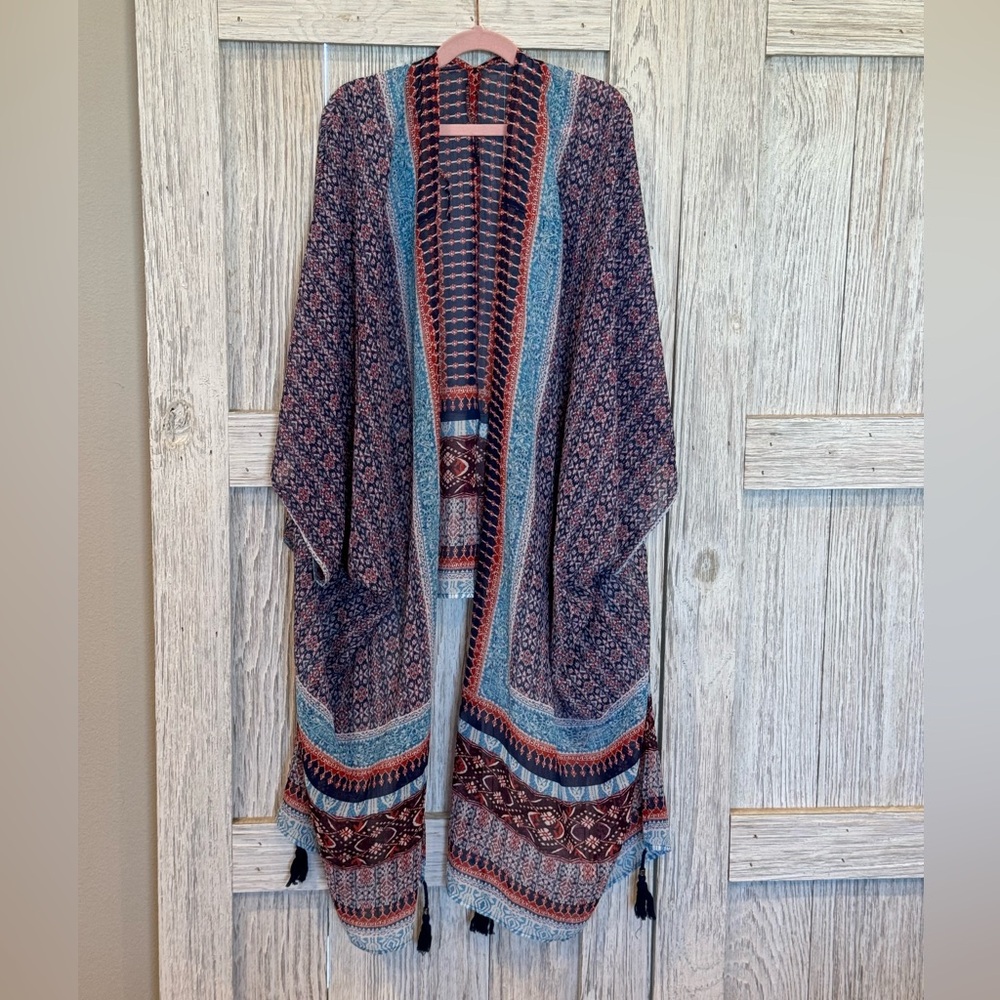 DR 2 Kimono multi pattern/color sz 1x GUC
